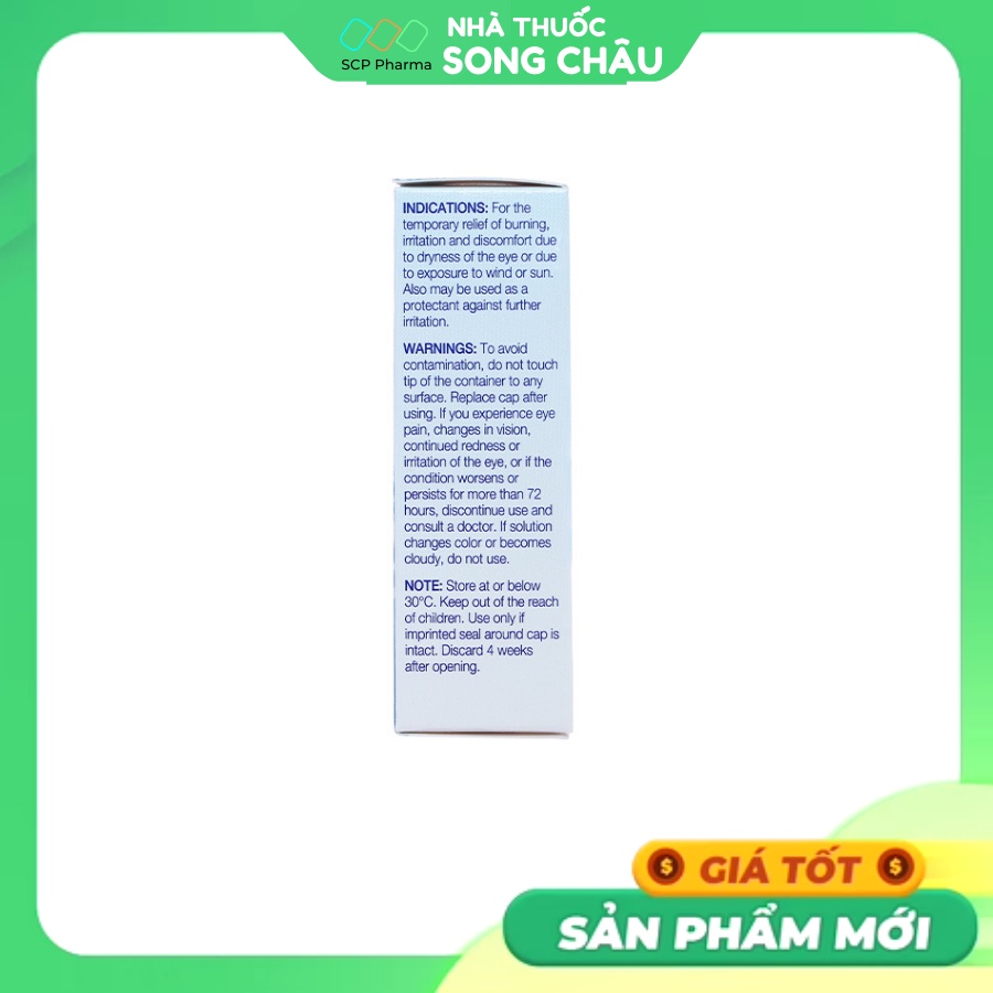 Nước nhỏ mắt Refresh Tears Lubricant Eye Drops chai 15ml