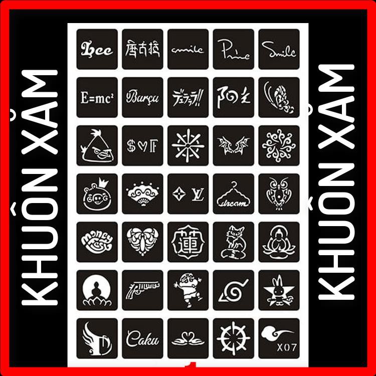 Khuôn Xăm HENA