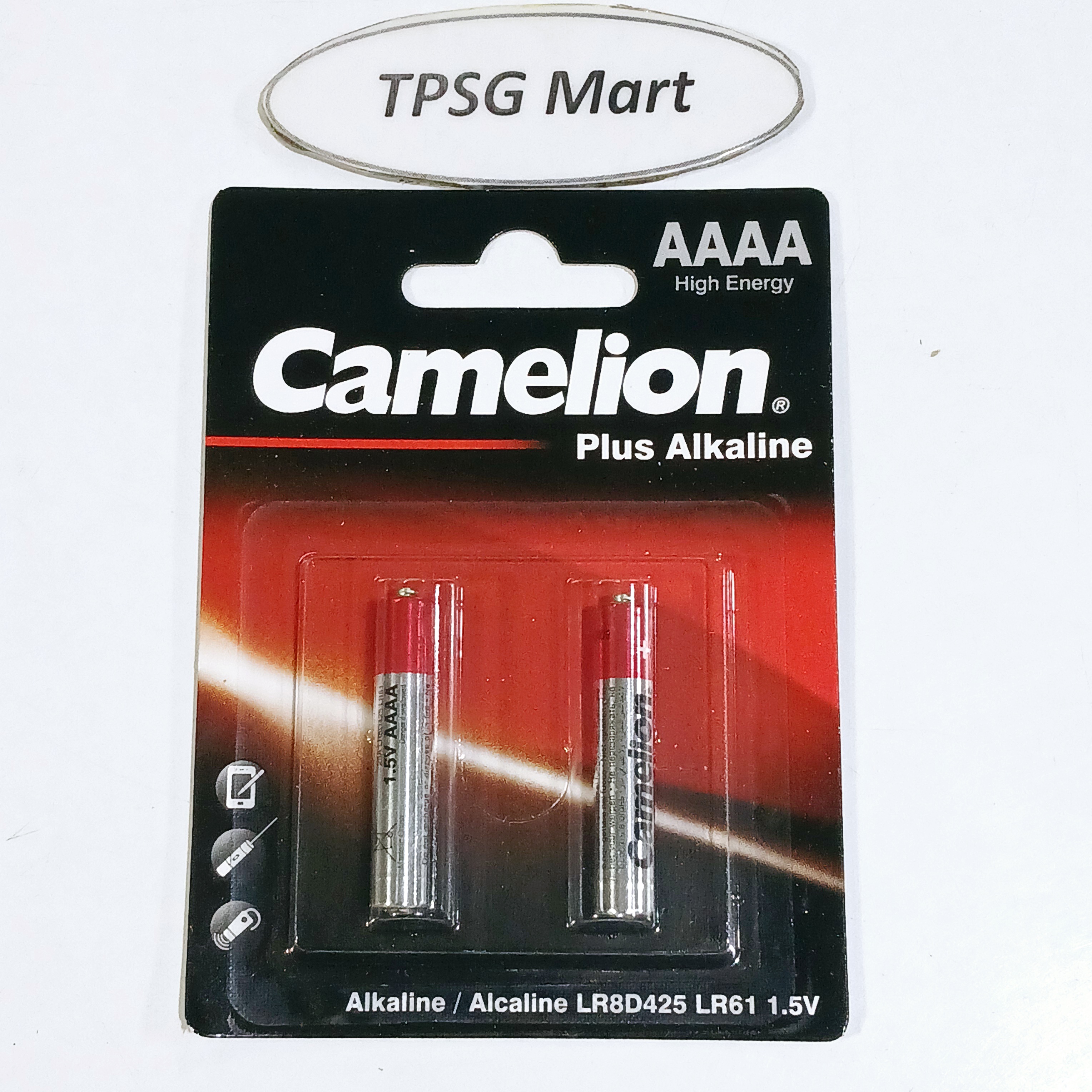 Pin AAAA 1.5V, LR61, 25A, MN2500, MX2500, E96, EN96, GP25A, LR8D425, 4061, K4A, AAAA / Vĩ 2 Viên