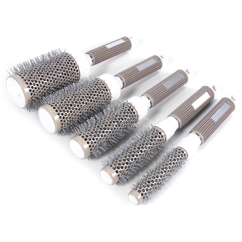 Lược tròn hoặc Lô sấy tóc ống nhôm để sấy tóc đủ size