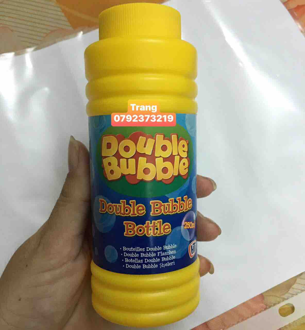 [HCM]Nước bong bóng xà phòng  250 ml