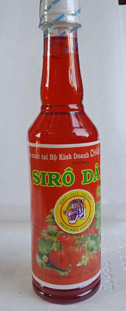 Si Rô Hương Trái Cây Hương Dâu 450ml