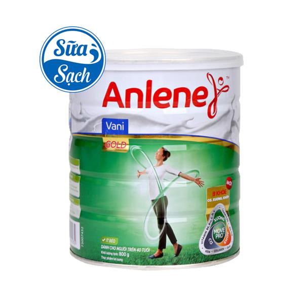 Lốc 4 Hộp Sữa Nước Anlene Ít Béo 500ml (4 x 125ml)