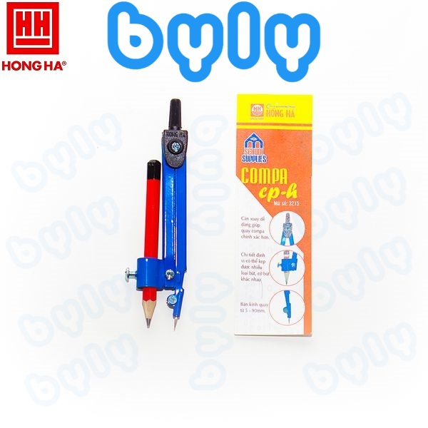 Compass - Compa thép Hồng Hà CP - H 3215 bền chắc