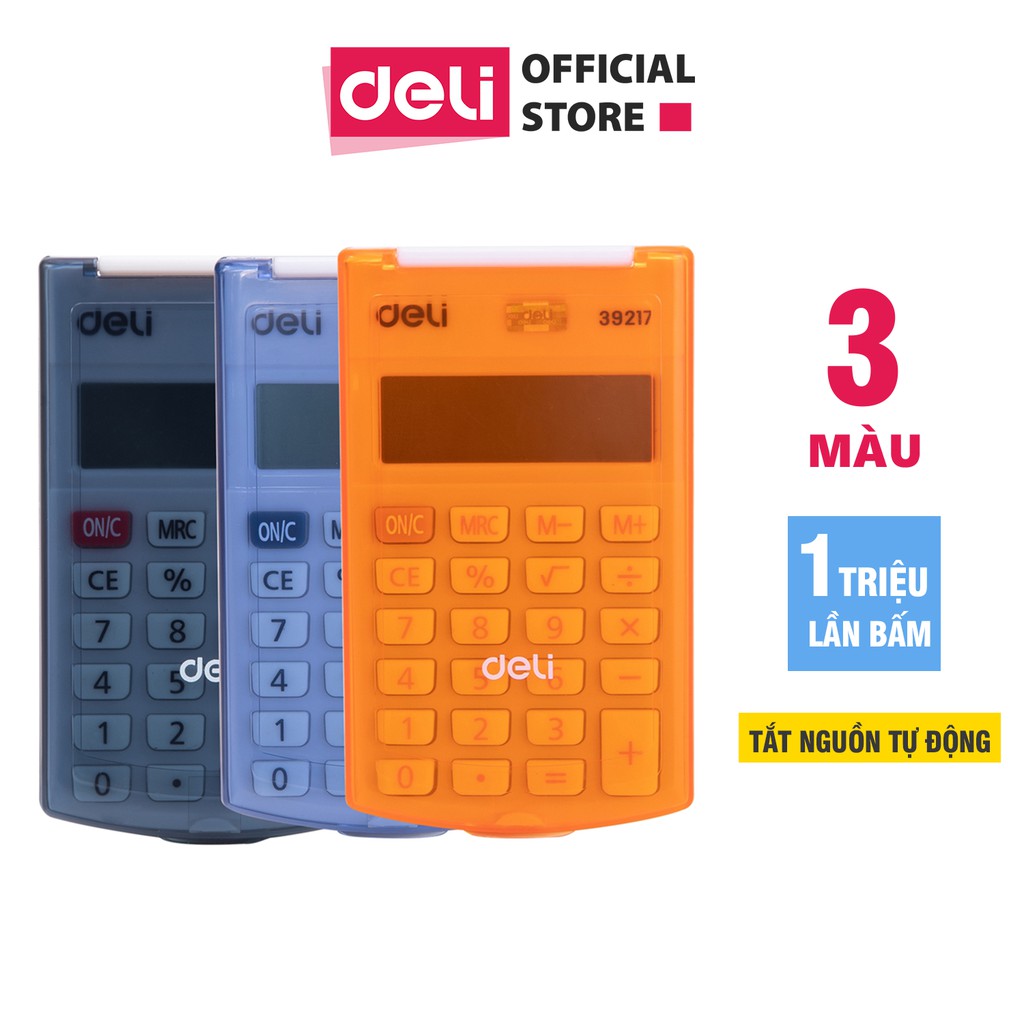 Máy tính cầm tay deli e39217