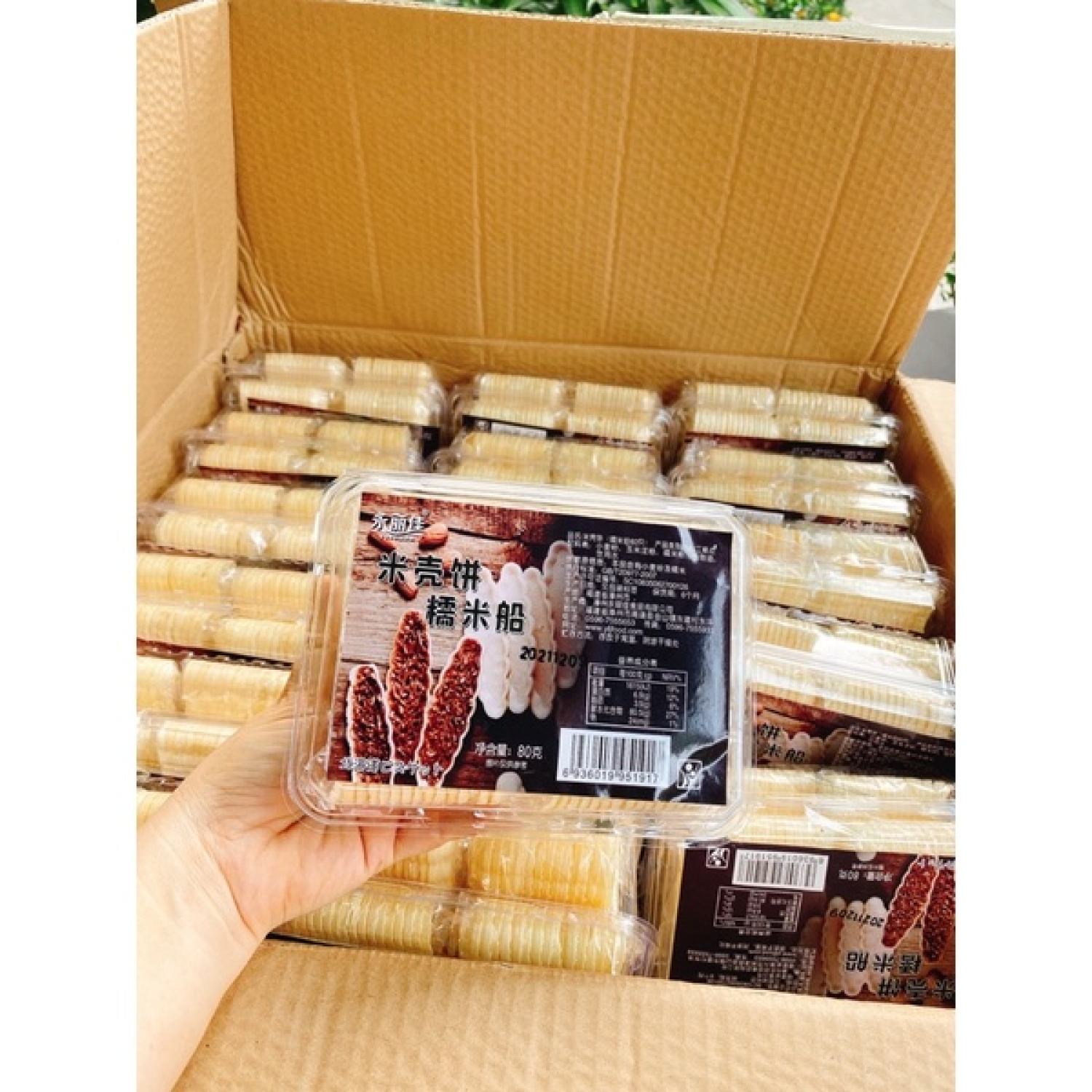 Bánh đế thuyền hộp 60c