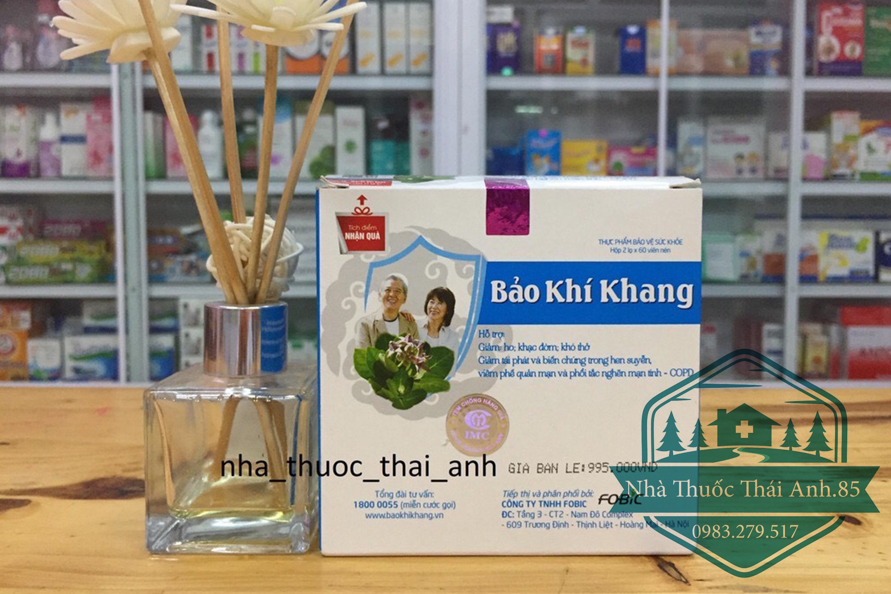 Bảo Khí Khang Lọ 120 Viên