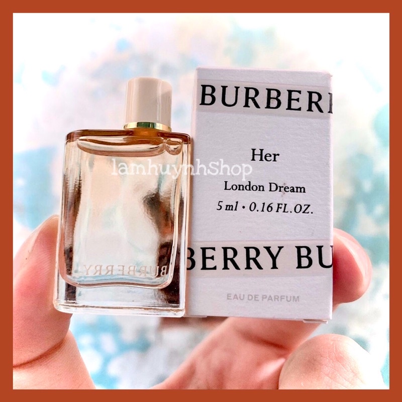 [ CHÍNH HÃNG] Nước hoa mini BBR HER LONDON DREAM 5ml