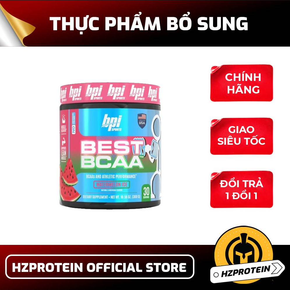 [HCM] BPI BEST BCAA - HỖ TRỢ PHÁT TRIỂN PHỤC HỒI CƠ BẮP (30 LẦN DÙNG)