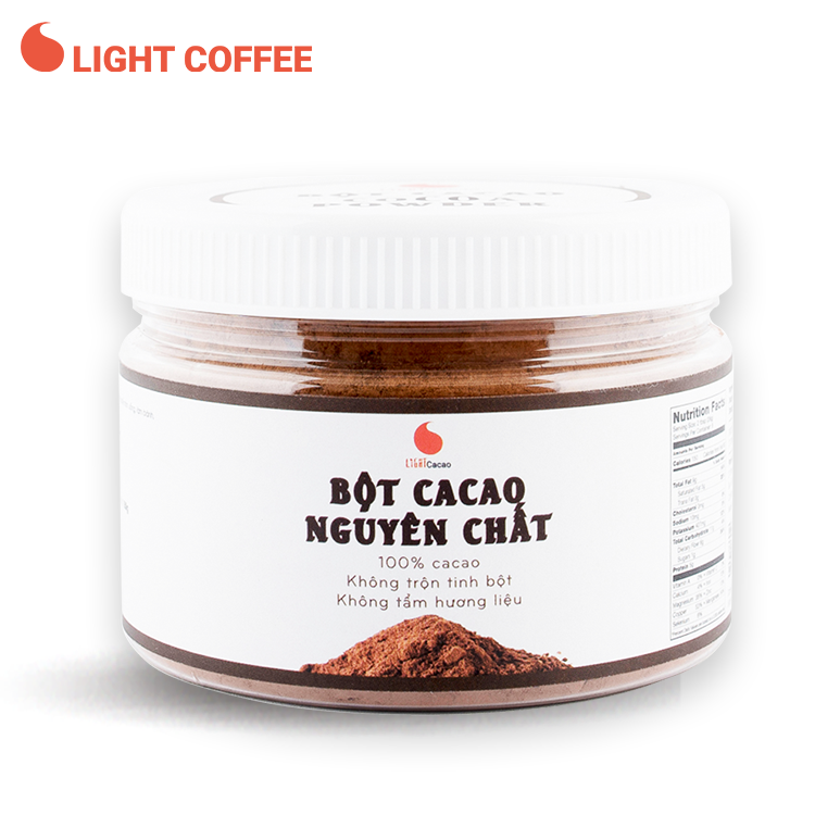 Cacao nguyên chất không đường pha chế thức uống Light Cacao tốt cho sức