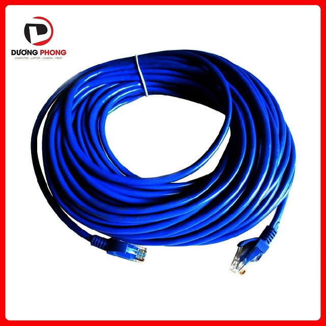 Dây cáp mạng Cat 6 VSP bấm sẵn 2 đầu 15m (xanh)