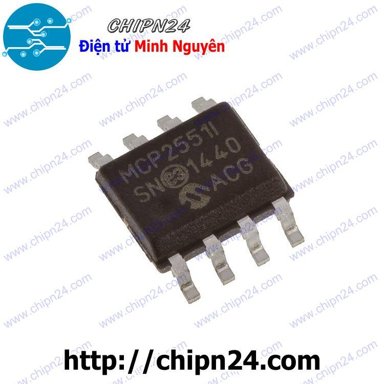 Ic dán mcp2551 sop-8
