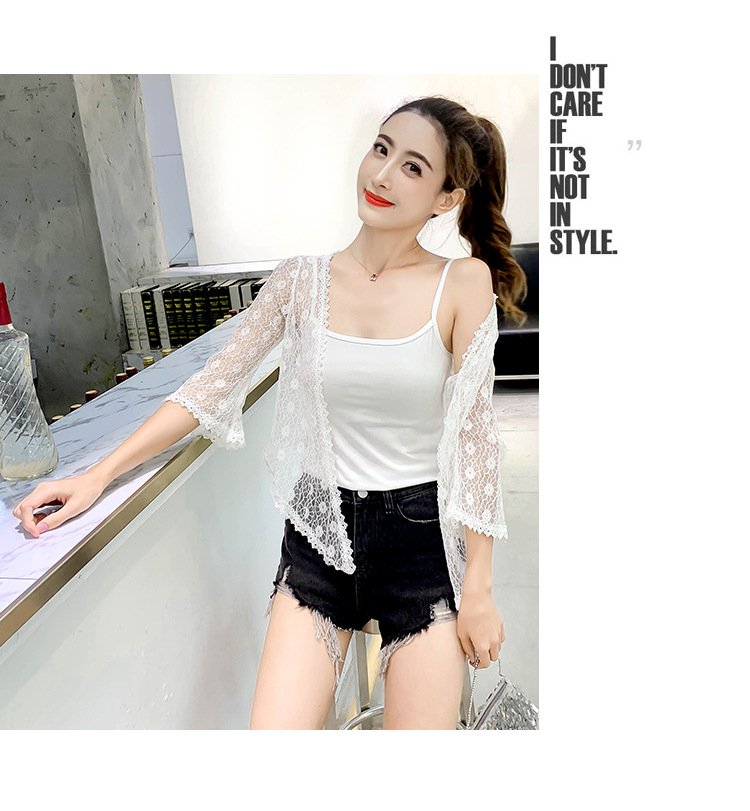 [HCM][CHẤT LƯỢNG_TRỢ SHIP] Áo khoác nữ áo khoác ren tà ngắn 13 C130 Cỏ Boutique cao cấp thoáng mát sang trọng mặc đi làm đi chơi du lịch