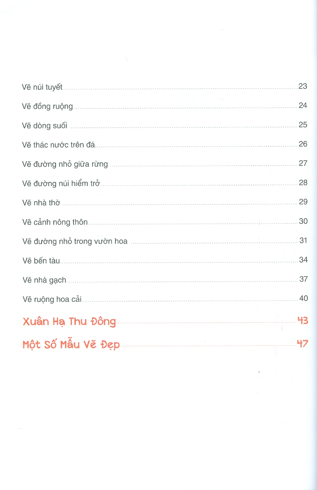 Bí Quyết Hội Họa - Vẽ Tranh Phong Cảnh