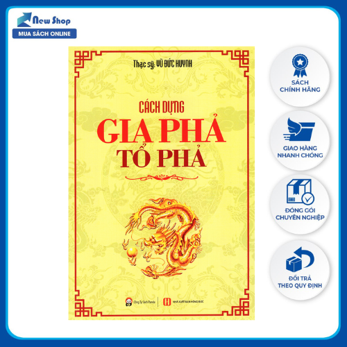 Sách Phong Thủy - Cách Dựng Gia Phả Tổ Phả (PD) - Newshop