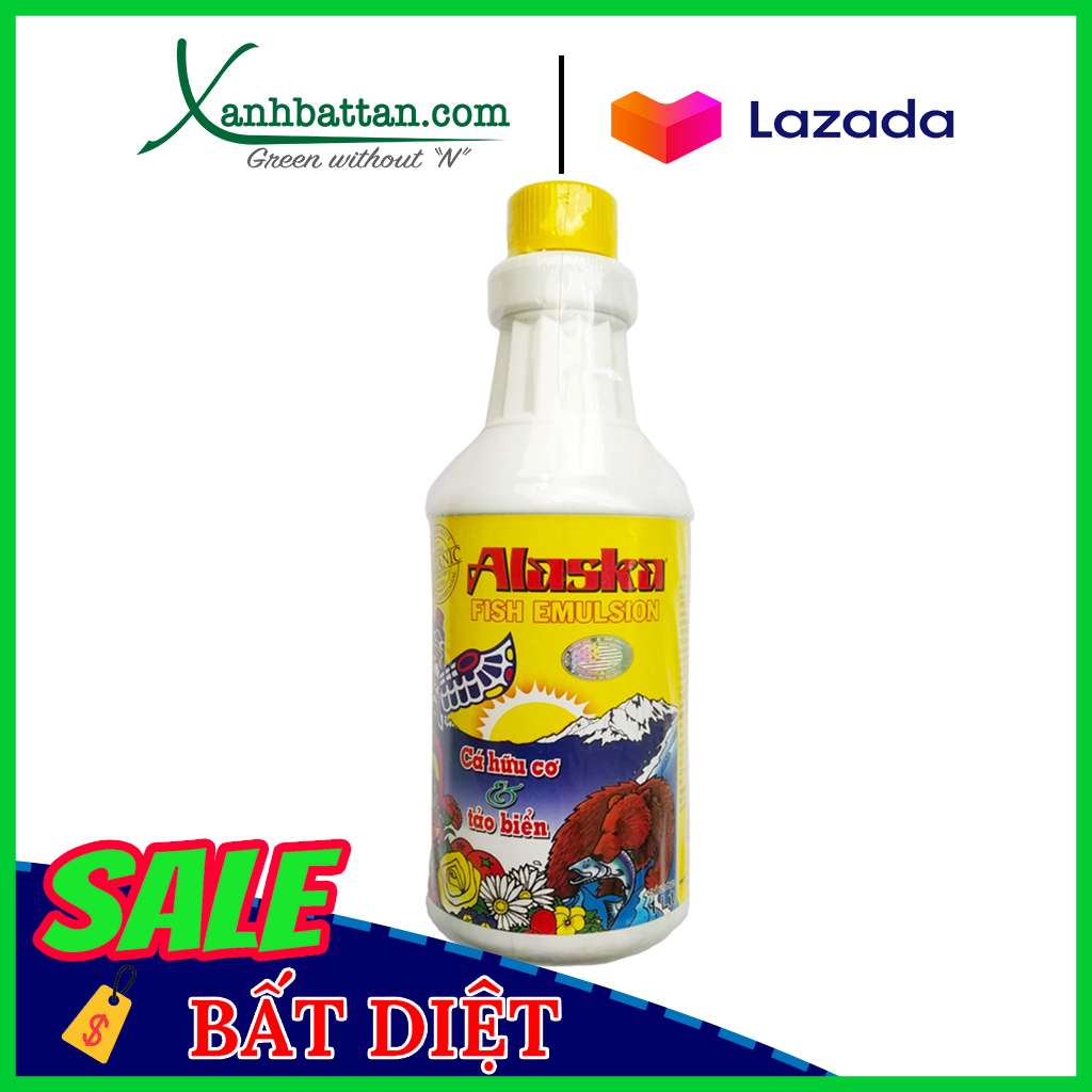 Đạm Cá Thủy Phân Alaska Nhập Khẩu Từ Mỹ Chai 1 Lít