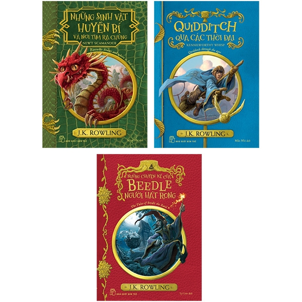 Fahasa - Combo Sách Hay Harry Potter Ngoại Truyện