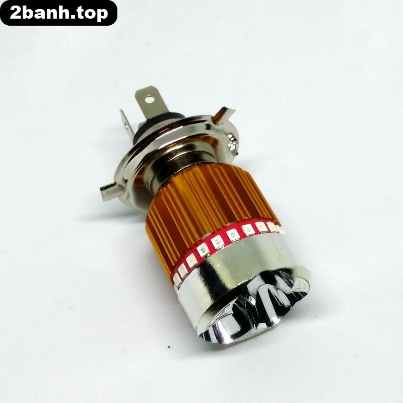 Đèn pha chân H4 viền 7 màu led