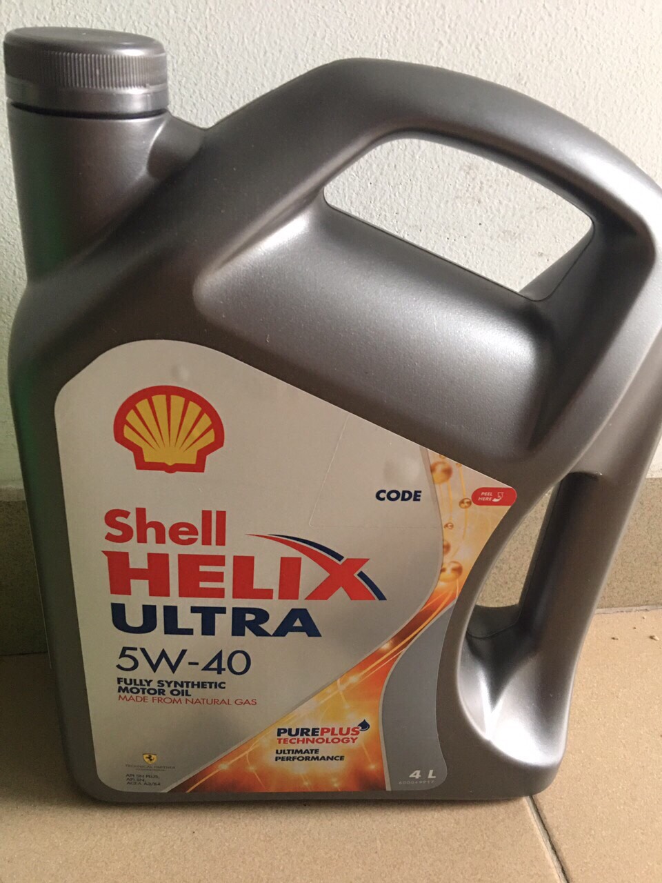 Nhớt Động Cơ Shell Helix Ultra 5W40 ( hàng chính hãng)
