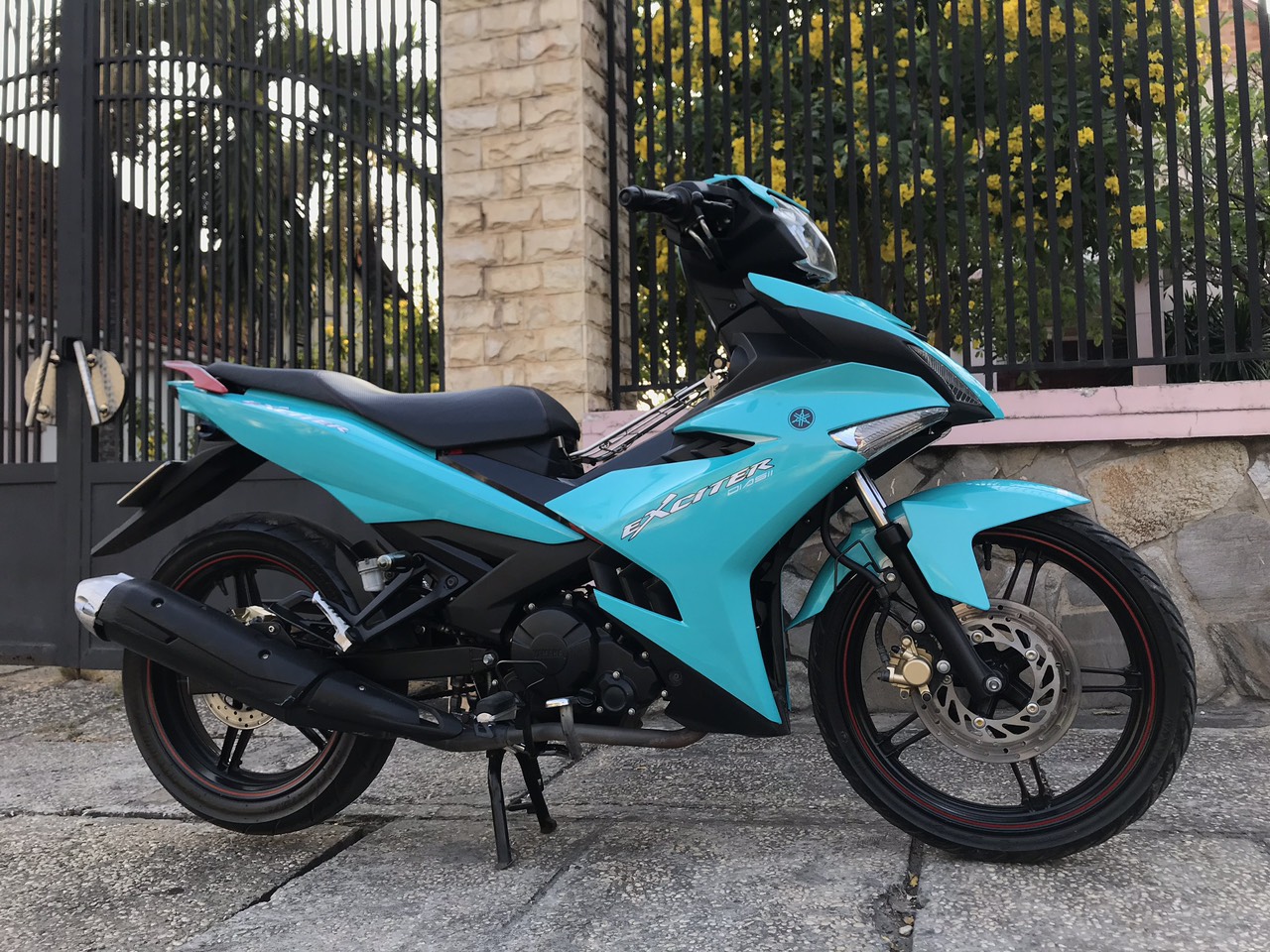 Tem Trùm Xe Exciter 150 Xanh Ngọc Gr5