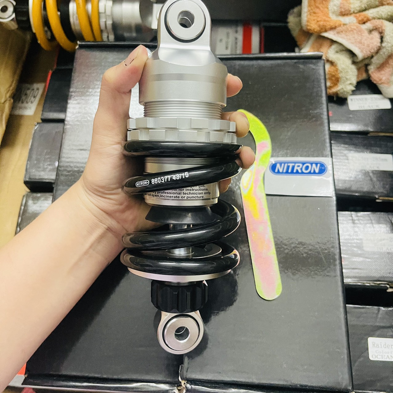 Phuộc nitron gắn ex 135 ex 150