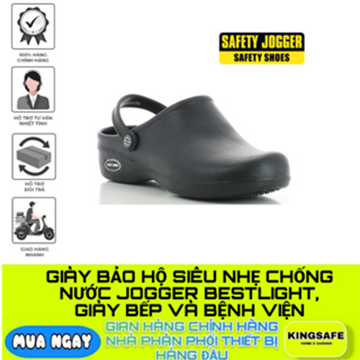Giày bảo hộ siêu nhẹ chống nước jogger bestlight, giày bếp và bệnh viện