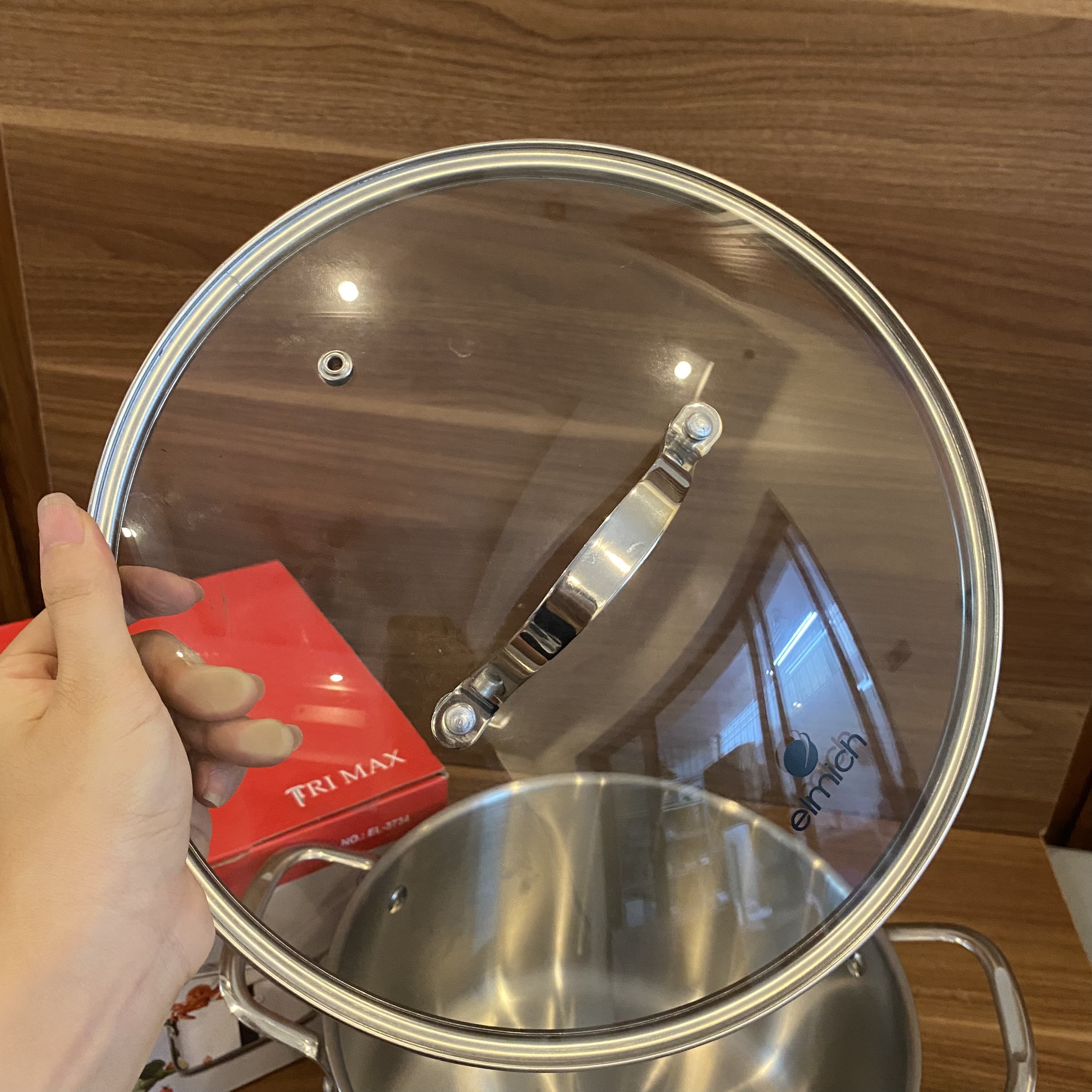 NỒI INOX CAO CẤP 3 LỚP ĐÁY LIỀN TRI-MAX 26CM