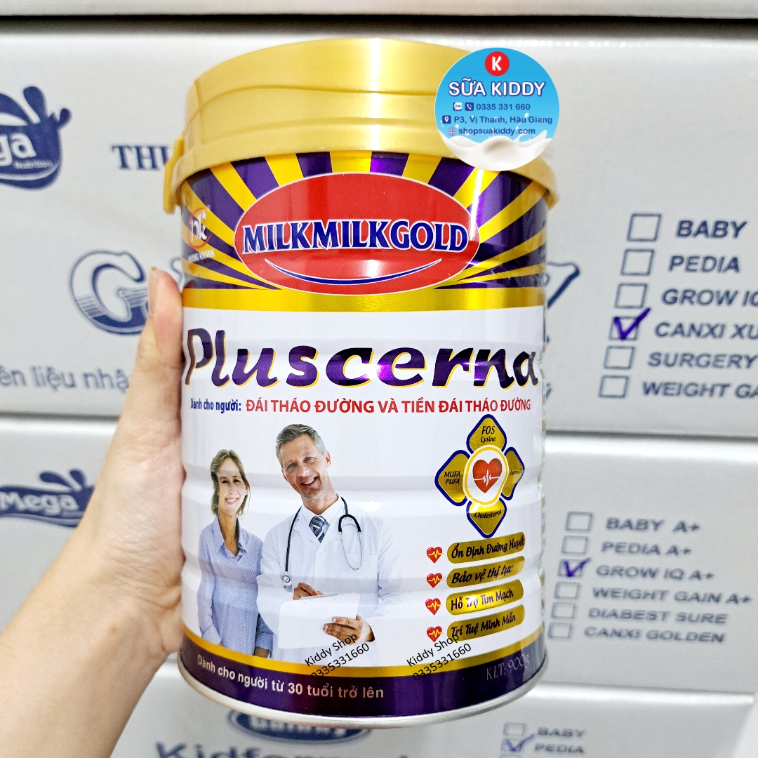 Sữa tiểu đường MilkMilk 900g dành cho người tiểu đường và tiền tiểu đường