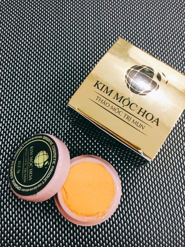 KIM MỘC HOA - KEM NGHỆ HỖ TRỢ TRỊ MỤN VÀ THÂM MỤN