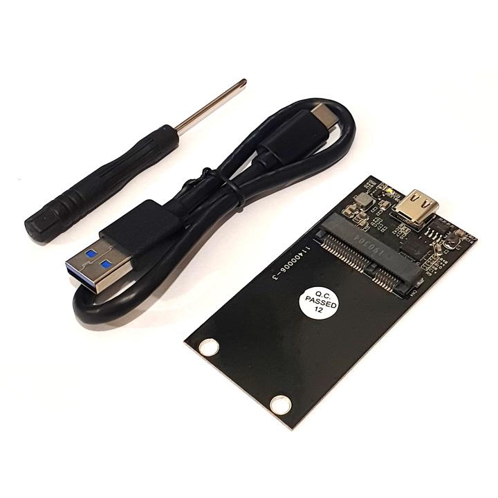 Box SSD mSATA USB-A-C 3.1 Blueendless - BX03