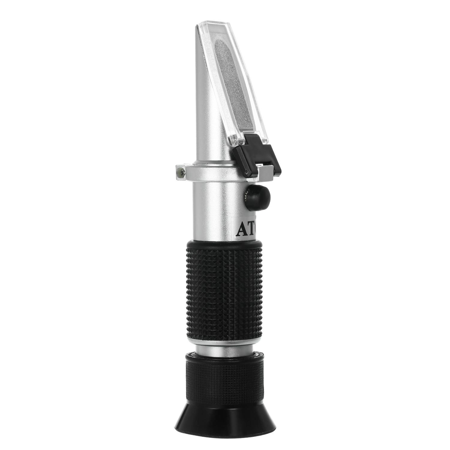 Antifreeze Refractometer Coolant Tester for Checking Freezing Point, Concentration of Ethylene Glycol, Battery Acid Condition, Freezing Point Meter Coolant Antifreeze Tester