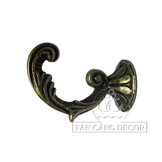 Móc treo đơn hình đôi cánh 4 màu đồng sẫm- KT: 4.5cm