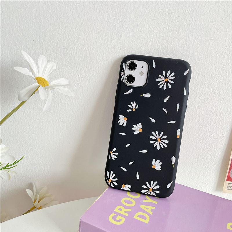 Ốp lưng iphone - ốp iphone trong Hoa Cúc 6/6plus/6s/6splus/7/7plus/8/8plus