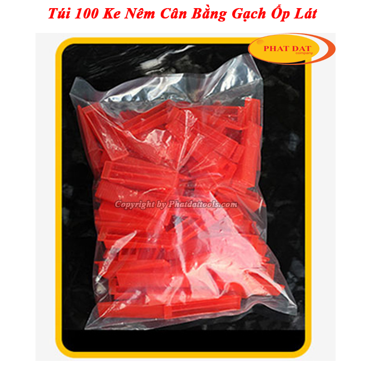 Tile leveling 100 bag (reusable red Ke)