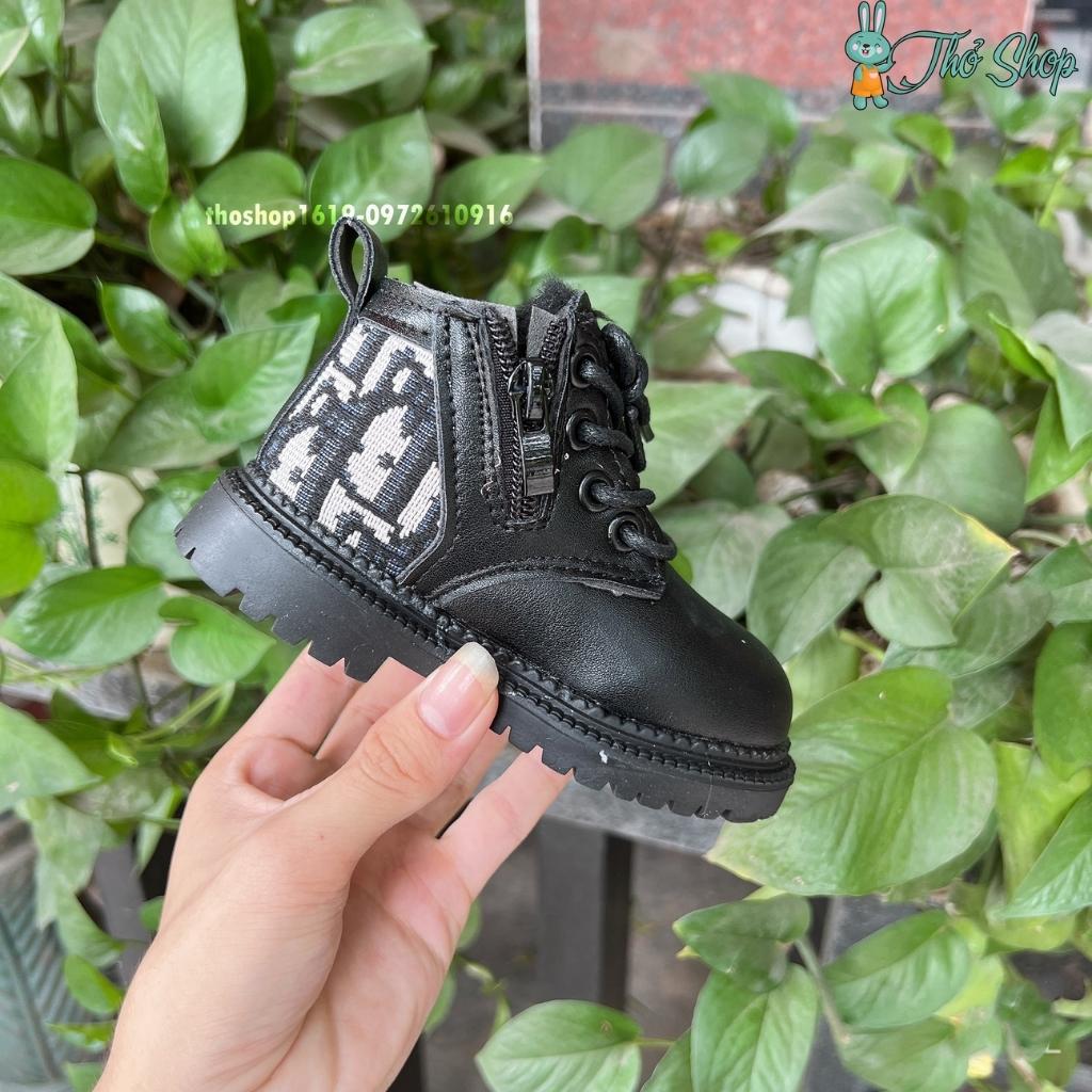 Boot da cho bé lót lông mịn siêu ấm siêu mềm( kèm ảnh thật )
