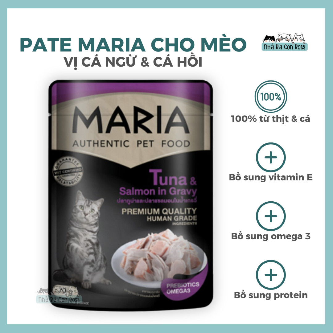 [Gói 70g] Pate Cao Cấp Cho Mèo Maria