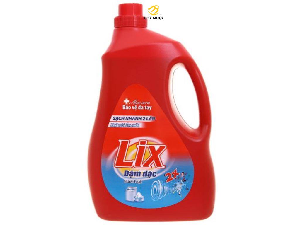Nước giặt Lix chai 3.6 lít - CTY BÁT MUỘI