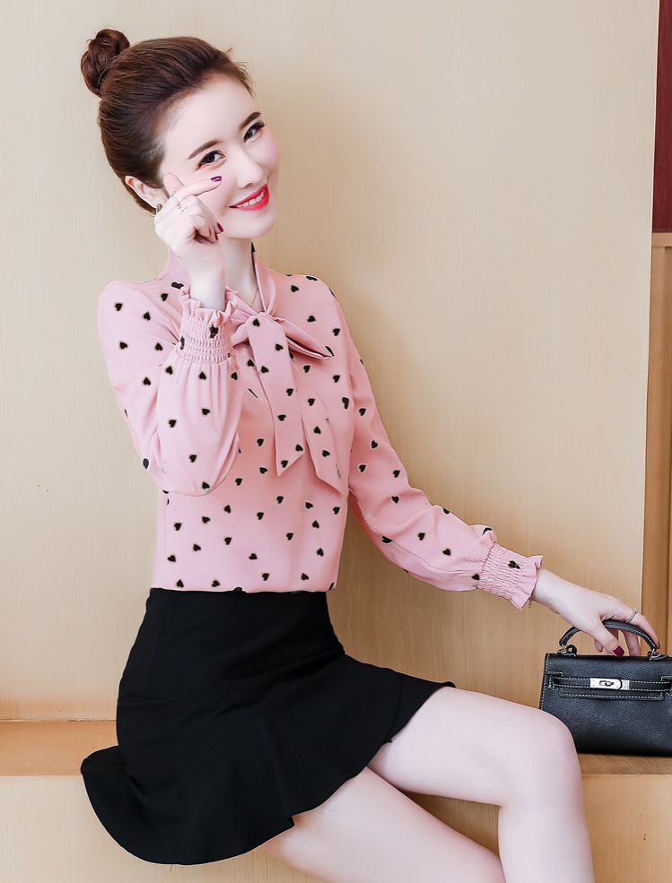[HCM] ÁO SƠ MI HOẠ TIẾT TIM CỘT NƠ BEYEU1688 - BY3317