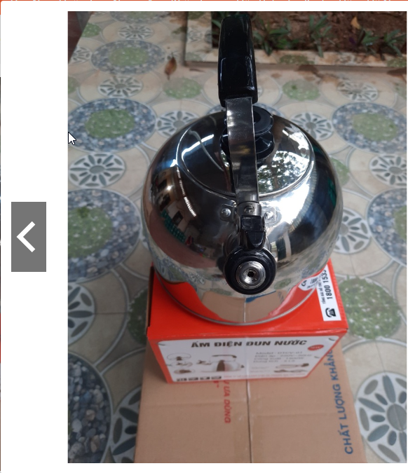 Ấm điện đun nước 3L- 5L Đạt Tường (có còi báo sôi)