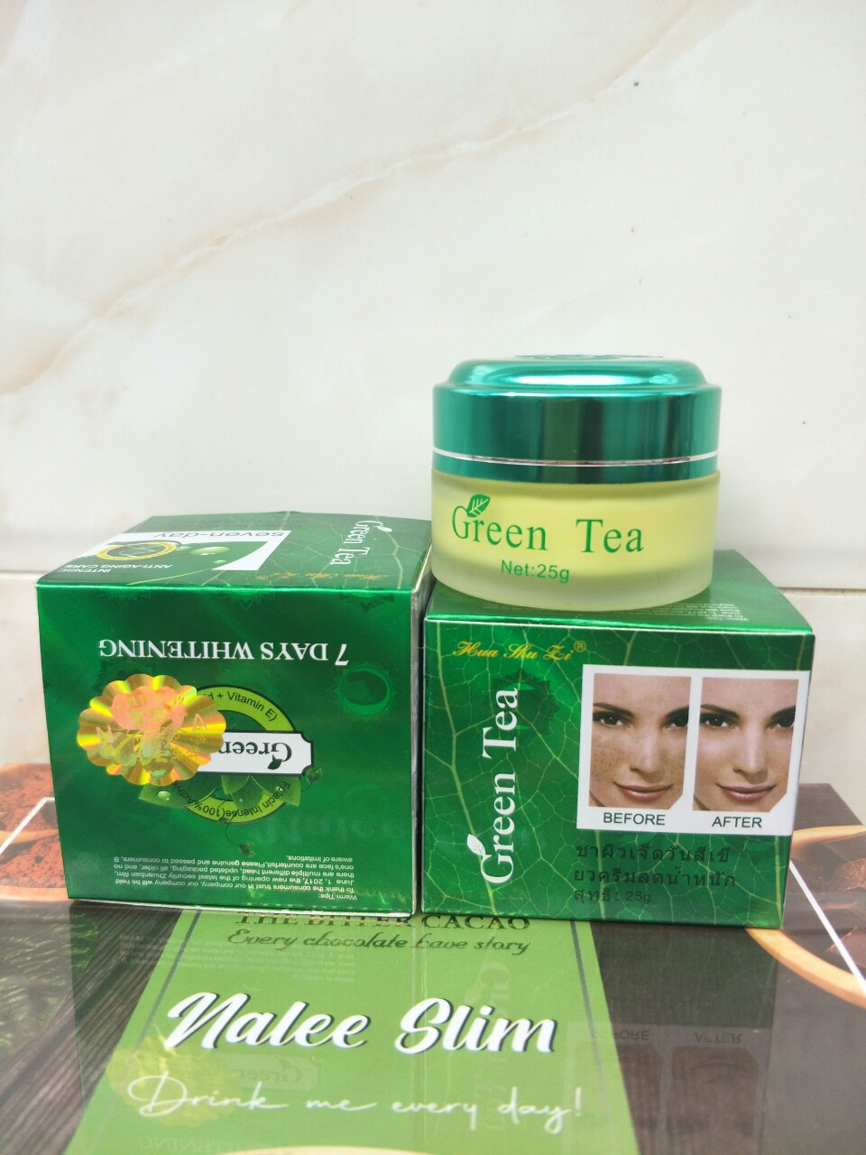 [ Tem Vàng ] Kem trắng da 7 ngày Green Tea