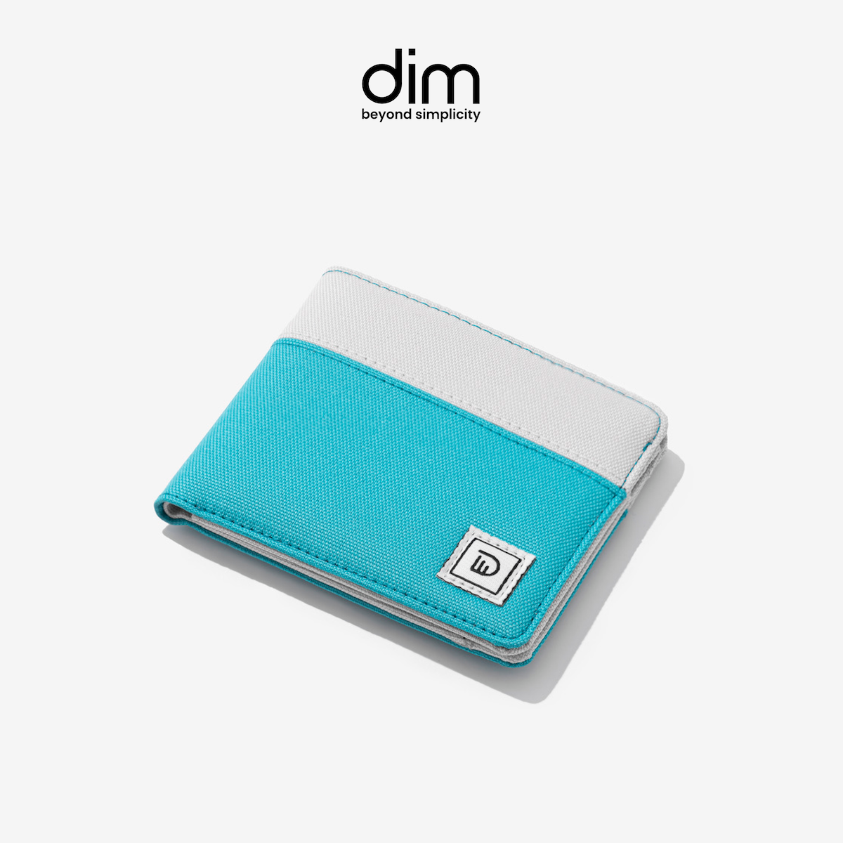Ví Vải DIM Lined Wallet - Ngang (Thiết Kế Gập Đôi, Ngăn Rút Tiền Nhanh, Đựng 6 - 10 Thẻ, Vừa CMND - GTX) - 3 Màu
