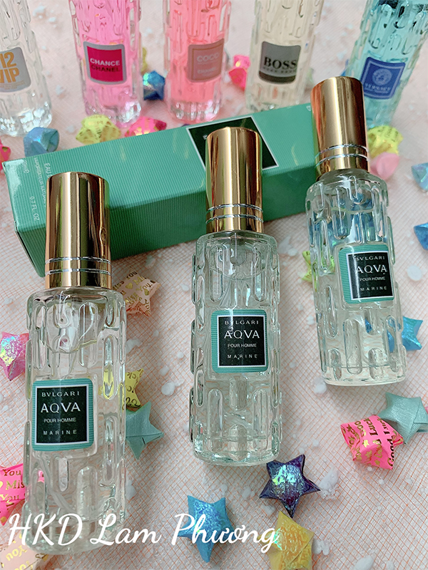 [HCM]COMBO 2 CHAI NƯỚC HOA NAM AQUA 20ML LƯU 4-10H