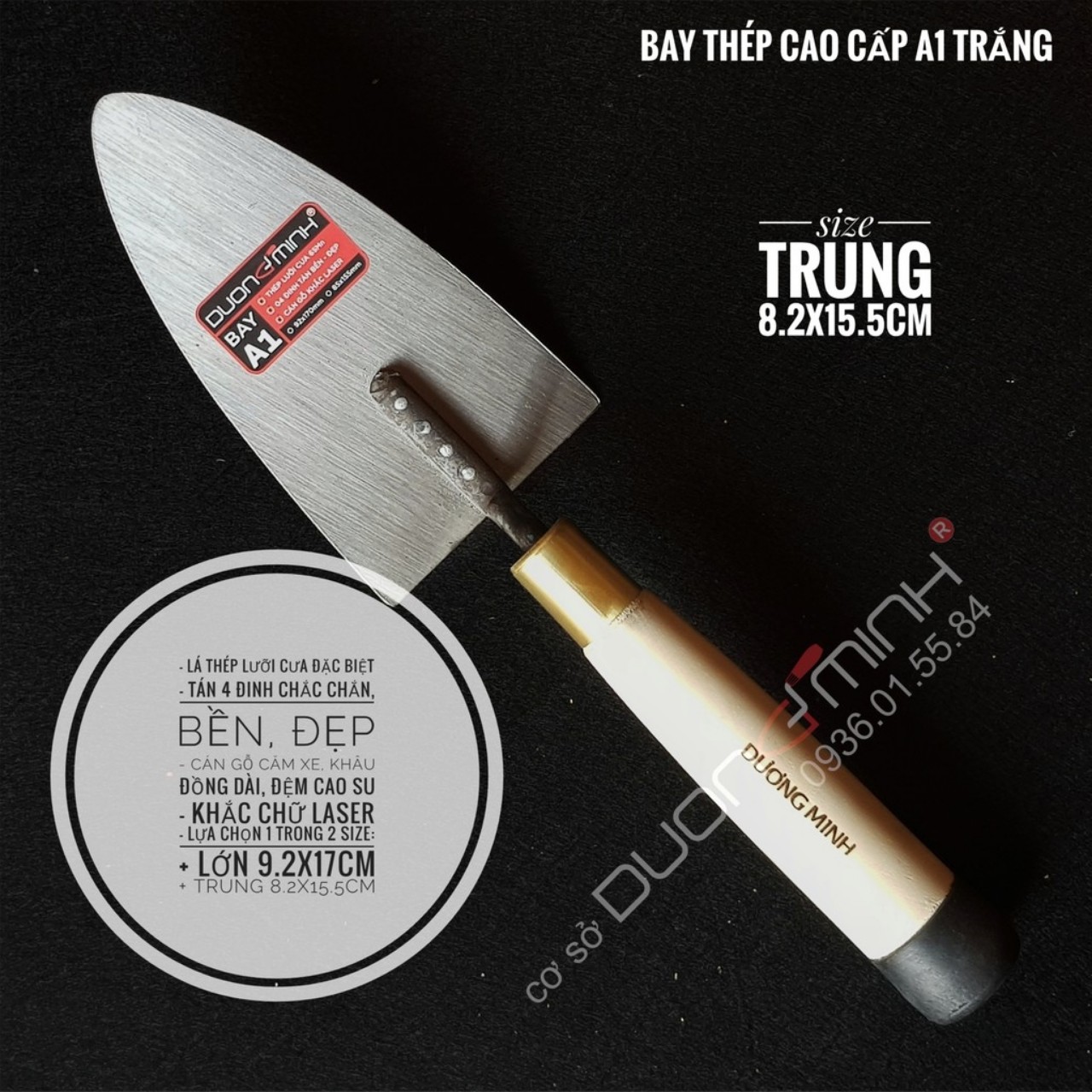 Bay thép đăc biệt Dương Minh A1 Trắng