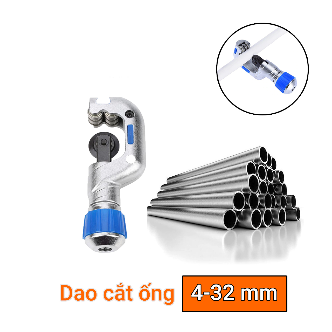 Dao cắt ống đồng, dụng cụ cắt ống inox M4-32