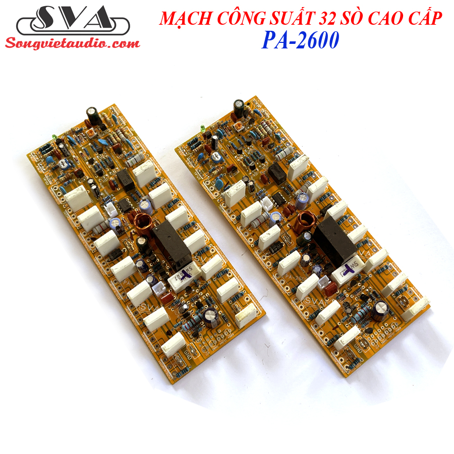 32 premium grade high-power circuit-pa2600