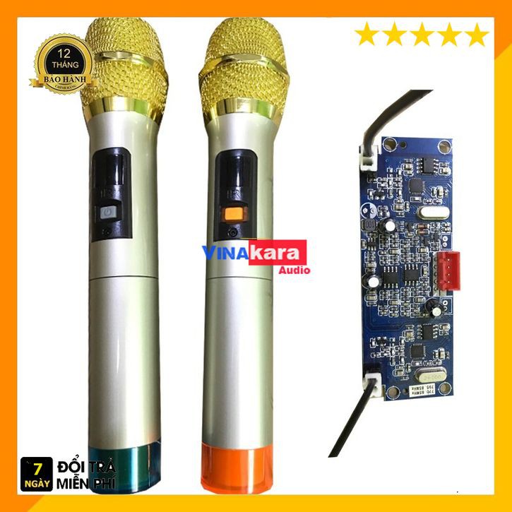 Micro Loa kéo UHF UGX hát nhẹ, âm thanh mượt mà, chống hú tốt - Hàng chất lượng BH 3 tháng + Tặng kèm chống lăn micro