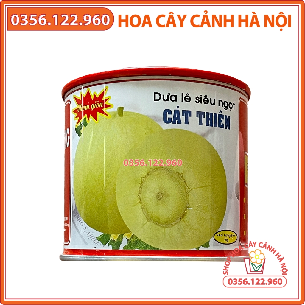 Hạt dưa lê siêu ngọt Cát Thiên lon sắt 10g