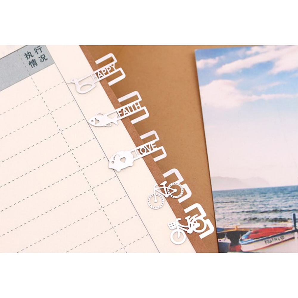 [HCM]Bộ Đánh Dấu Sách Book Line Markers - Animal