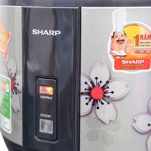 Nồi cơm điện cơ 1,8L Sharp KS-NR181STV "SS"