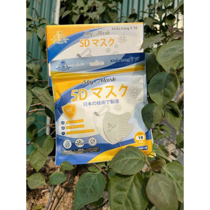 Sỉ 1 thùng khẩu trang 5D (gồm 100 cái)